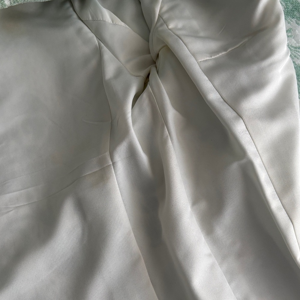 Alfred Dunner Mint Green and White Floral Blazer Size 8 in good condition - Picture 6 of 8